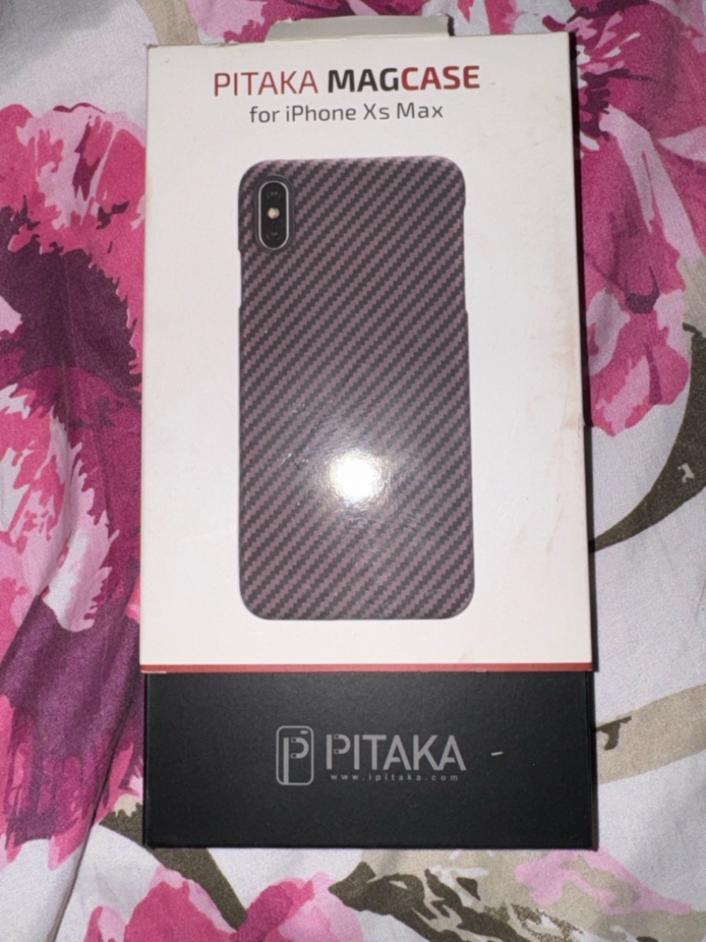 MAGCASE for iPhone Xs Max - Black Carbon Fiber